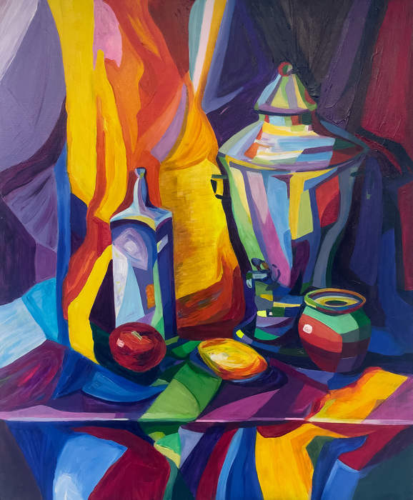 Purple Still Life by Veronica Timasheva, Image 19.