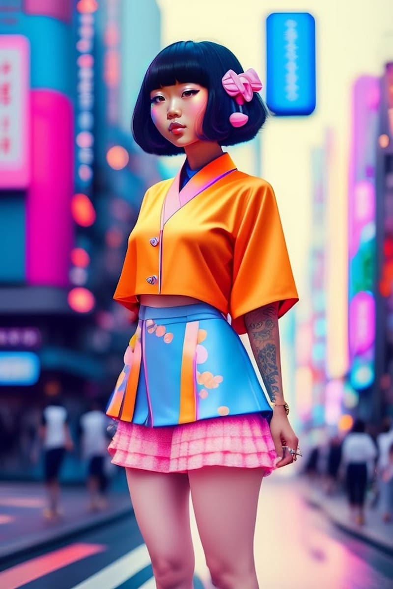 Fire Opal in Tokyo by Vanessa Rose, Image 16.