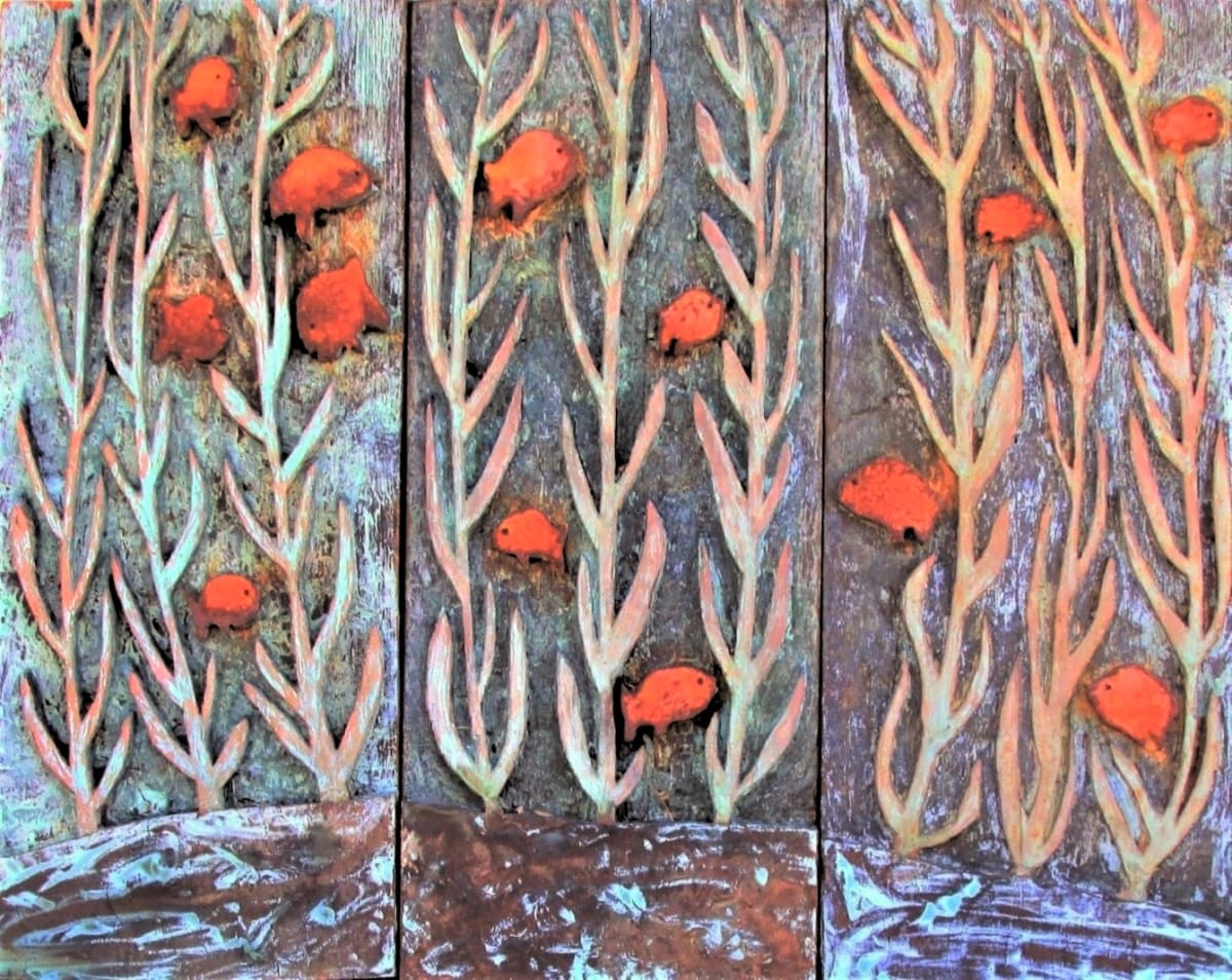 Under the Sea (Triptych) by Ed Whitmore, Image 4.