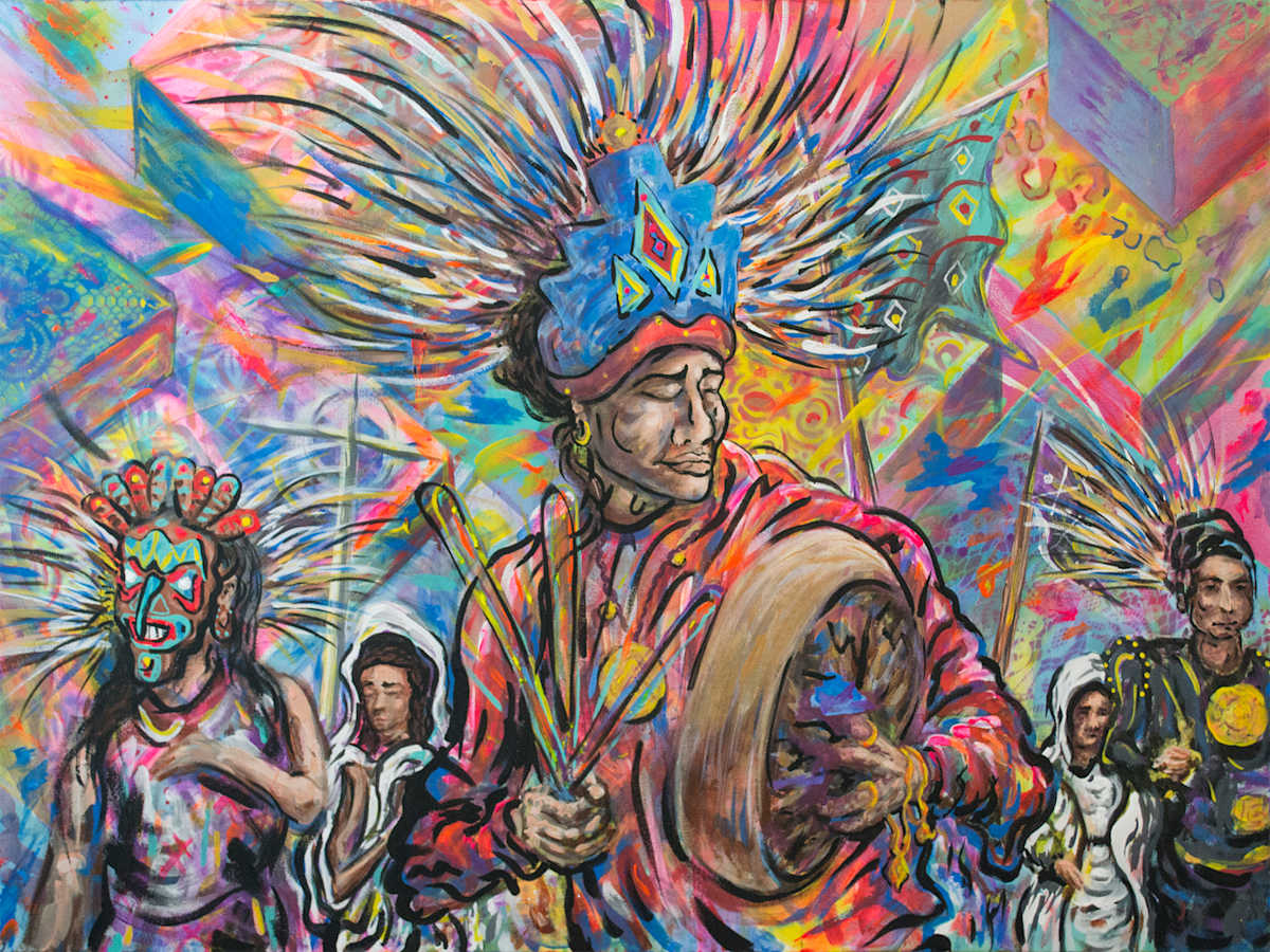 Drum Circle by Michael Wagner 