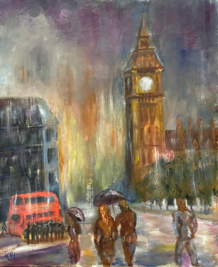 London in the Rain by Richard Wagner 