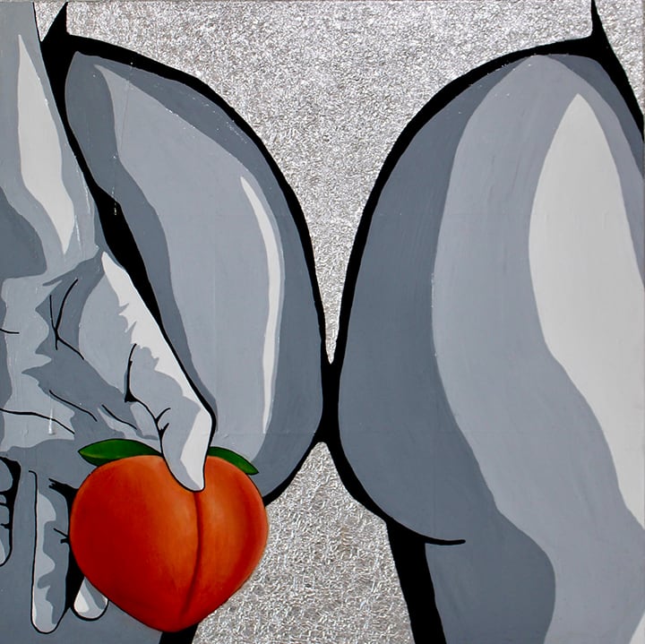 Peach Emoji by Kaley Weil 