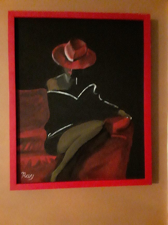 Lady in Red by Rayford Wofford 