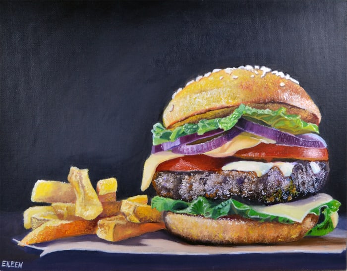 The Burger by Eileen Wong Cervera 