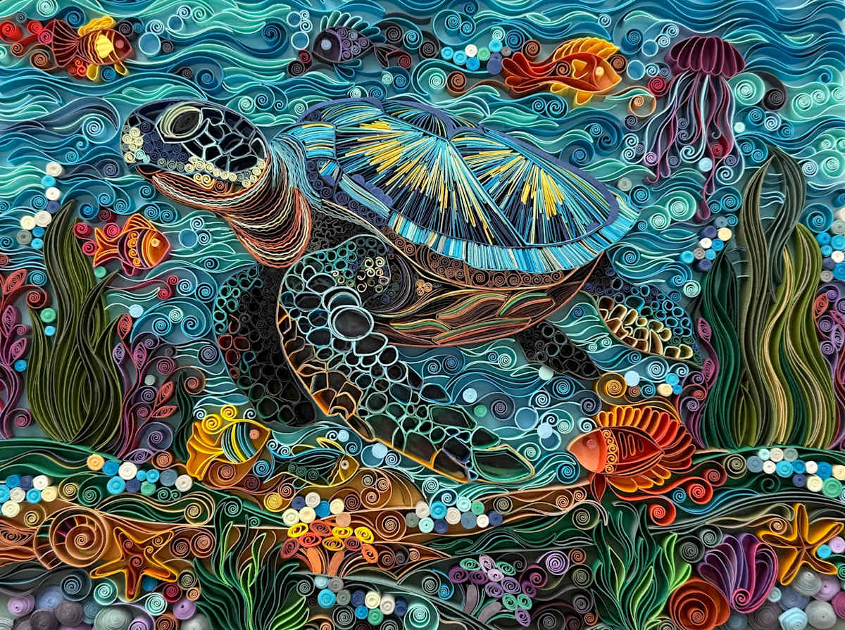 Under the Waves by Nikitha Yelchuru 
