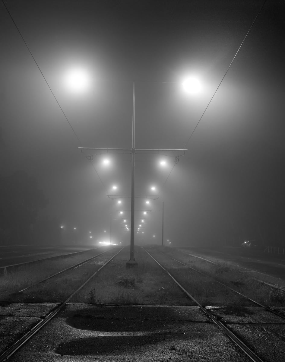Foggy Night by Mitsu Yoshikawa 