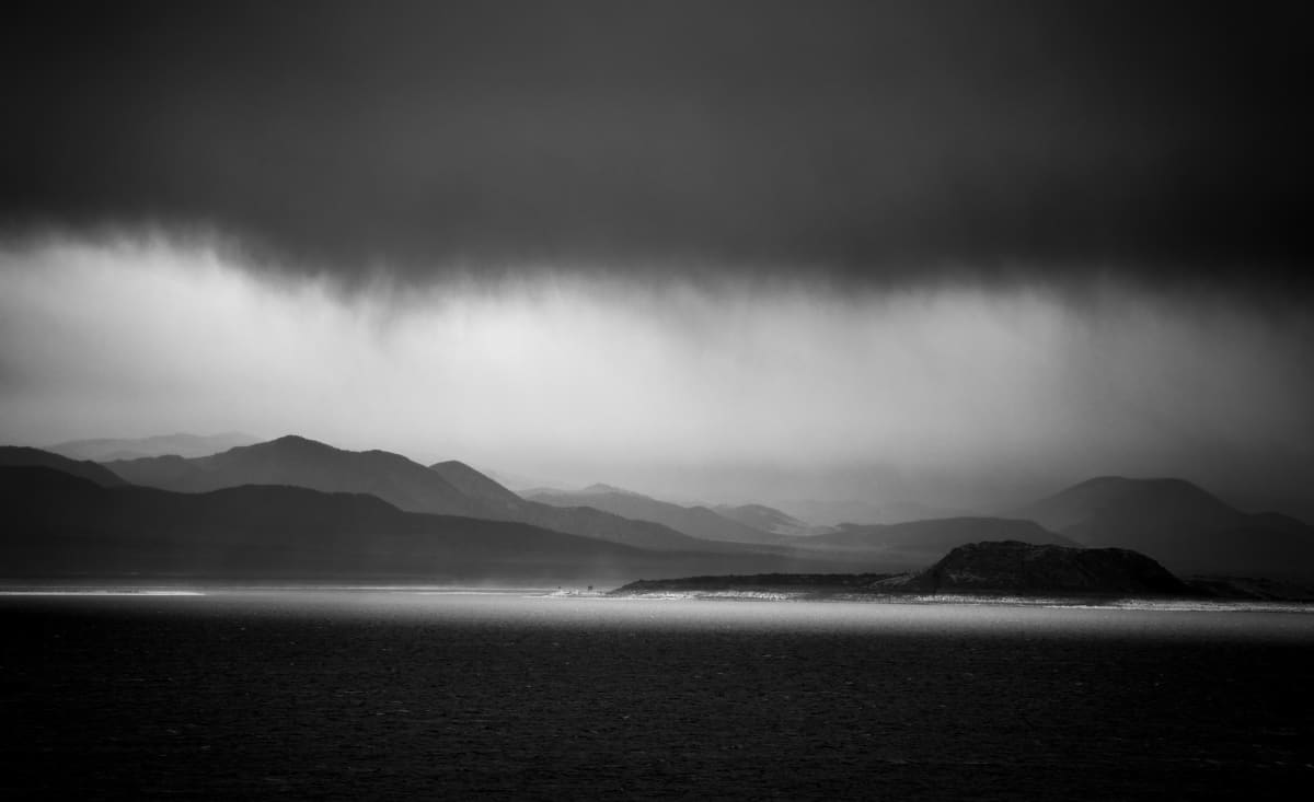 Impending Storm, Mono Lake by Beth Young 