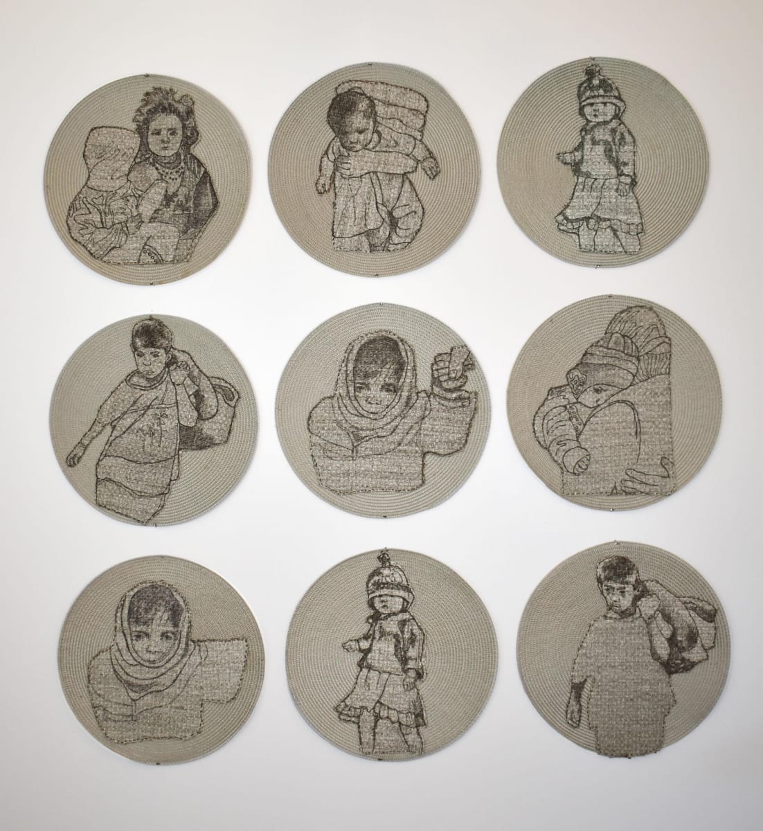 Portraits of Migrant and Displaced Children by Charlotte Zalewsky, Image 17.