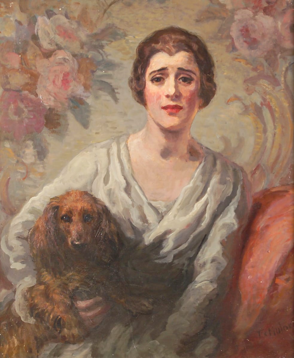Portrait of Anne Thursfield by Frederick C. Mulock  Image: Portrait of Anne Thursfield