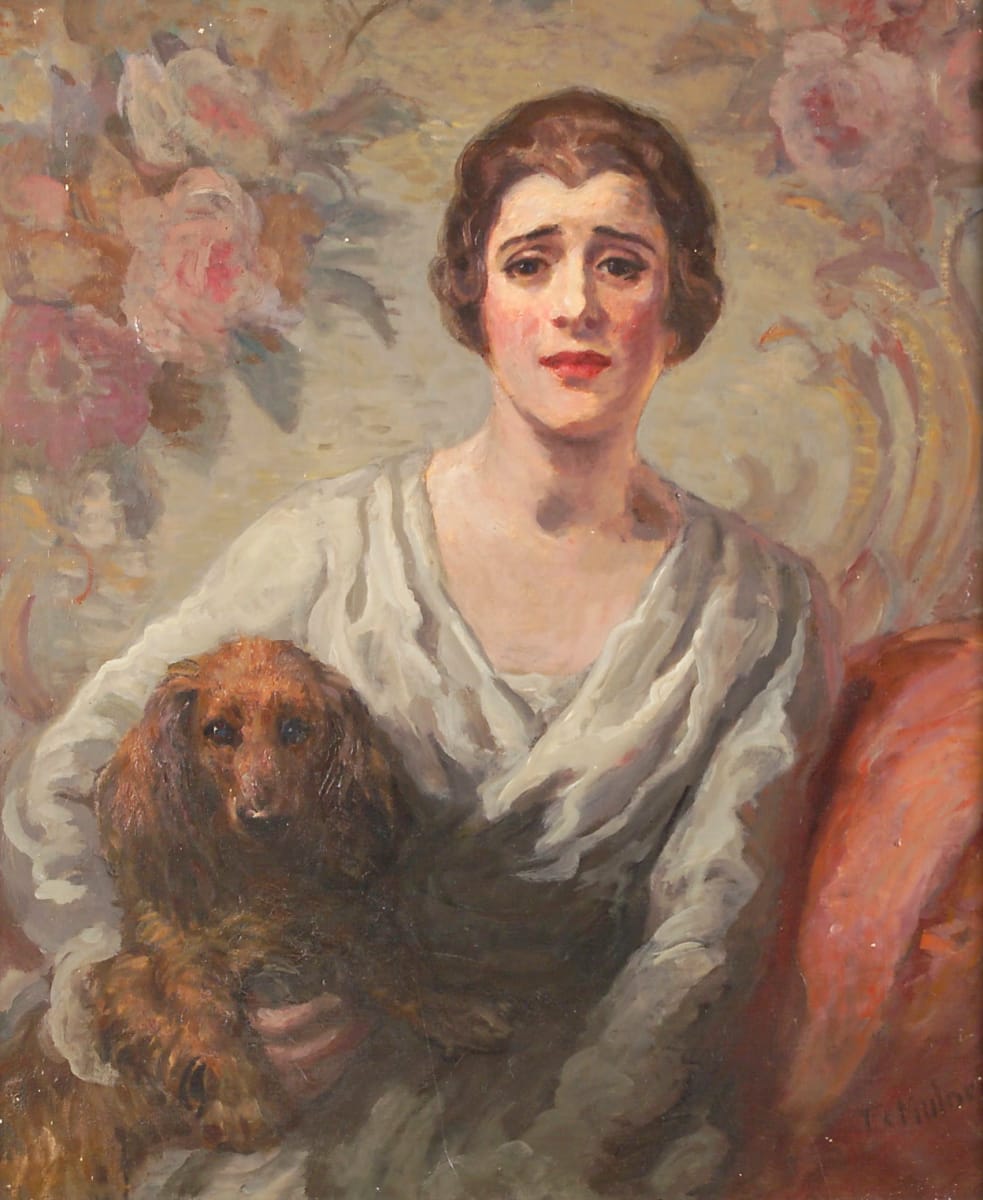 Portrait of Anne Thursfield by Frederick C. Mulock, Image 1.