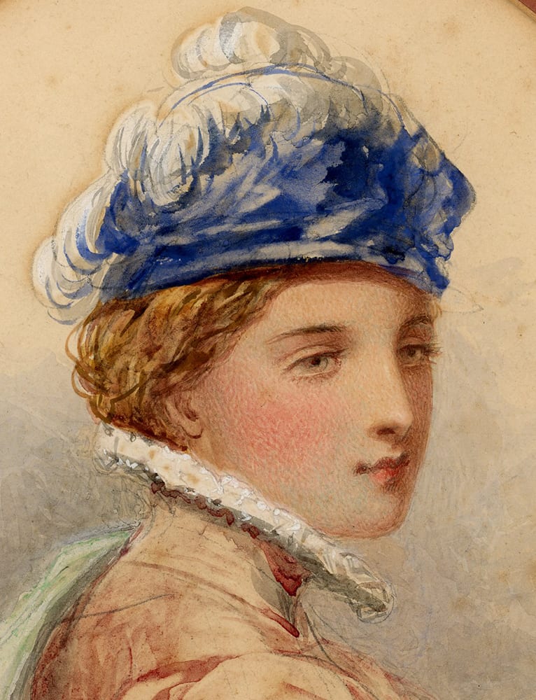Portrait of a Victorian Lady by Ada V. Hobson 