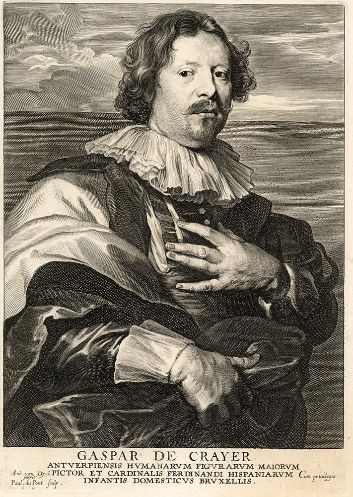 Gaspar de Crayer by Paulus Pontius  Image: Gaspar de Crayer