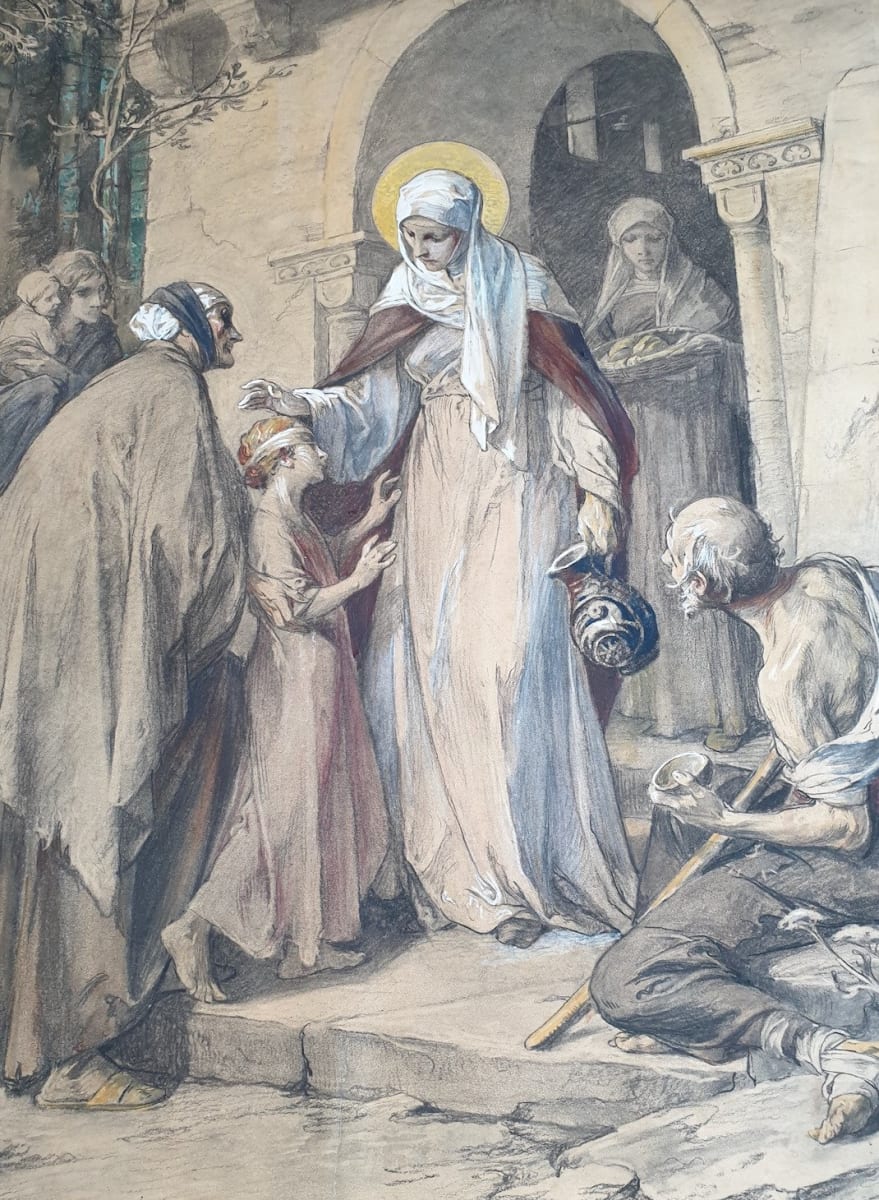 Charity by Hans Thoma 