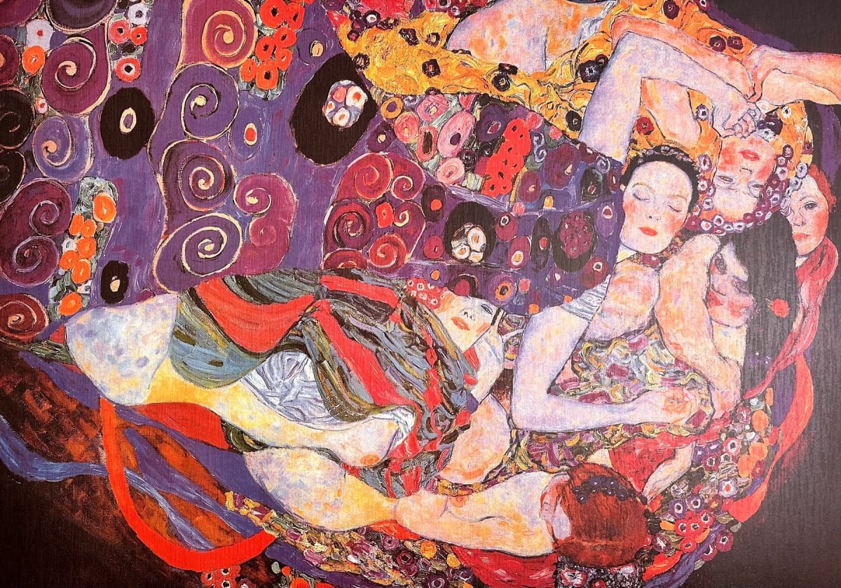 Die Jungrau after Gustav Klimt by Gustav Klimt 
