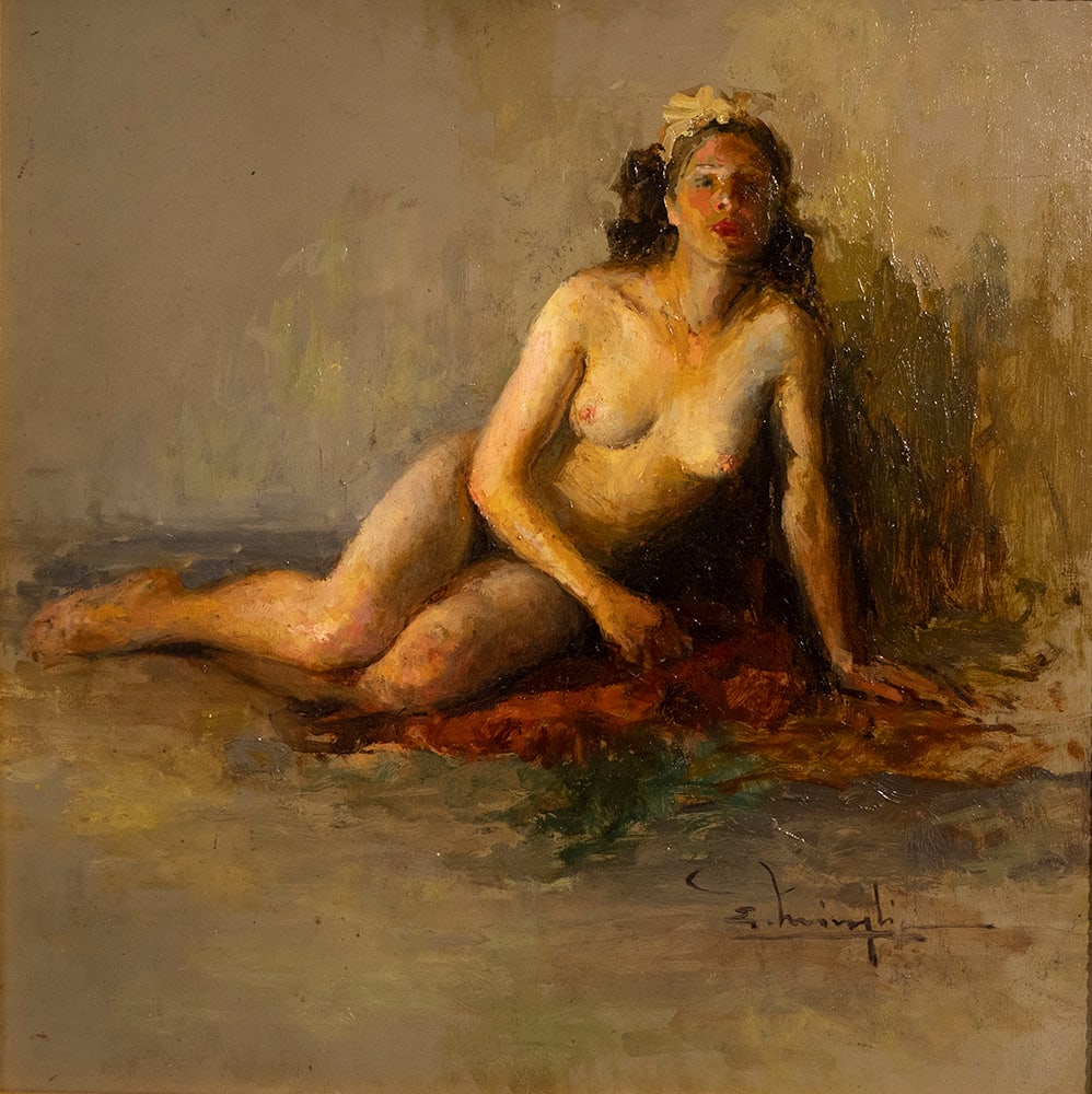 Nude by Miraglia Ermogene  Image: Nude by Miraglia Ermogene