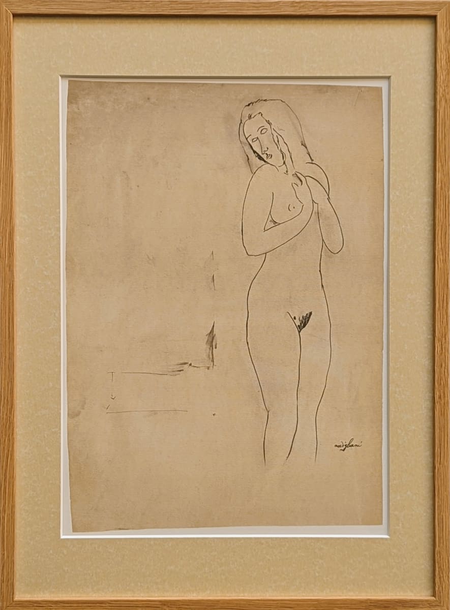 Nude of Jeanne Hébuterne  after Modigliani by Amedeo Modigliani  Image: Nude of Jeanne Hébuterne  after Modigliani 
