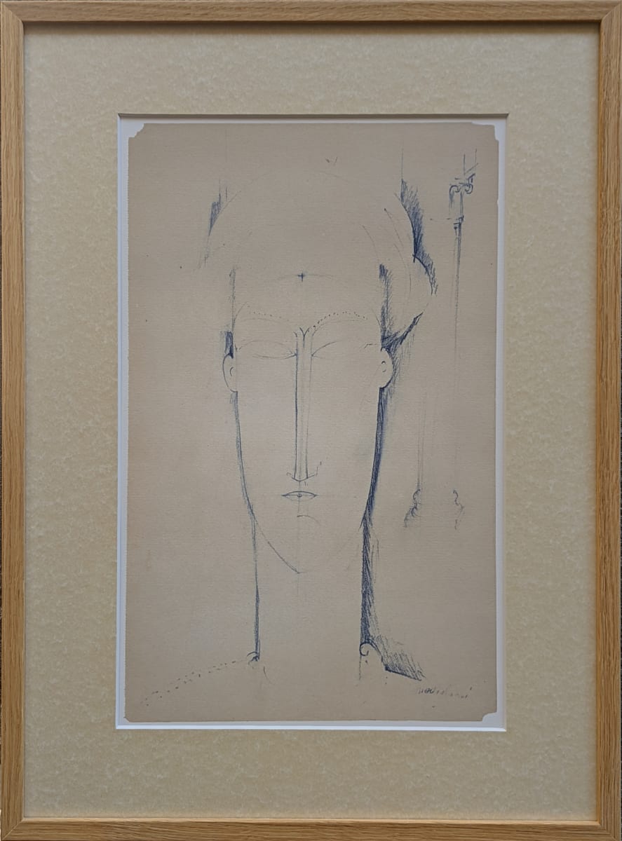 Caryatid, after Modigliani by Amedeo Modigliani 