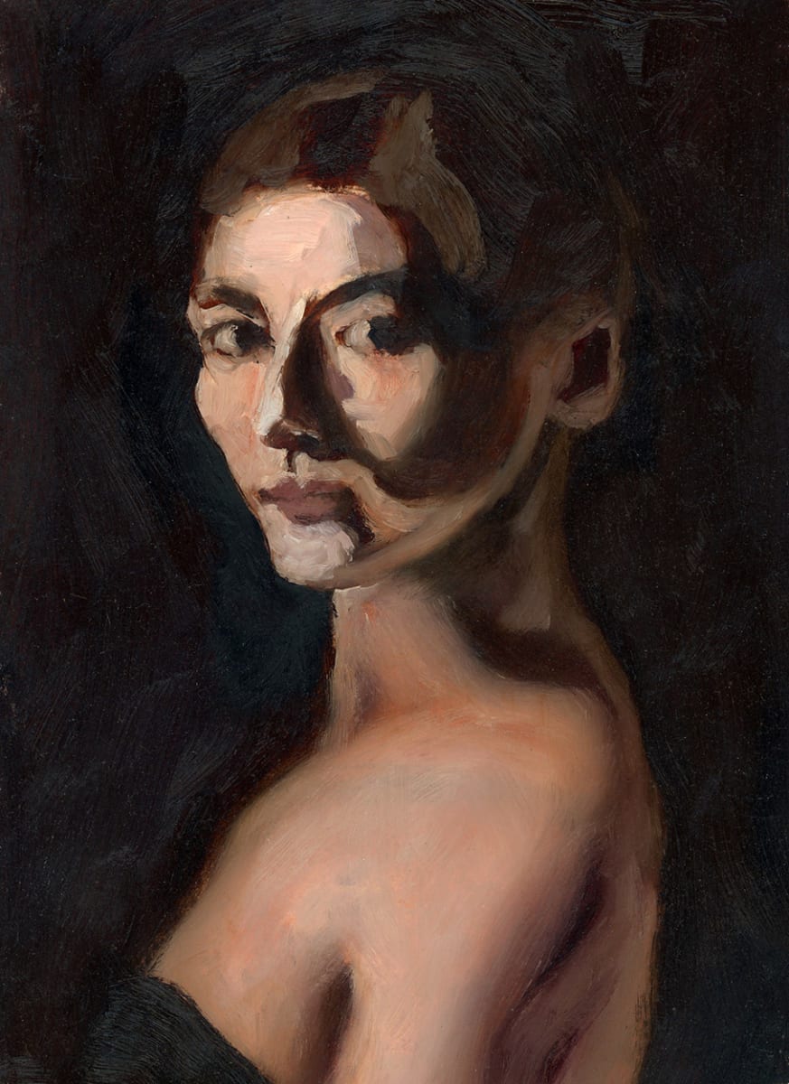Portrait study of a woman by André Romijn  Image: Portrait study of a woman