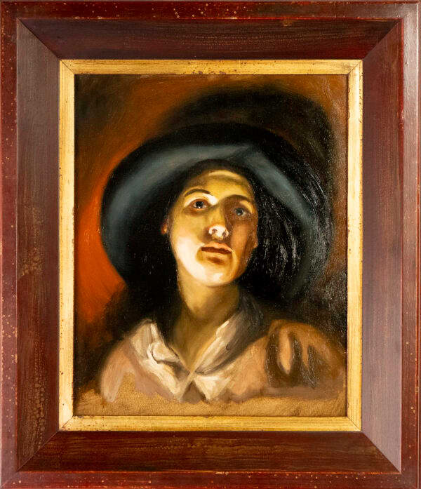 Portrait of a woman after Alois Erdtelt by André Romijn  Image: Portrait of a woman after Alois Erdtelt 