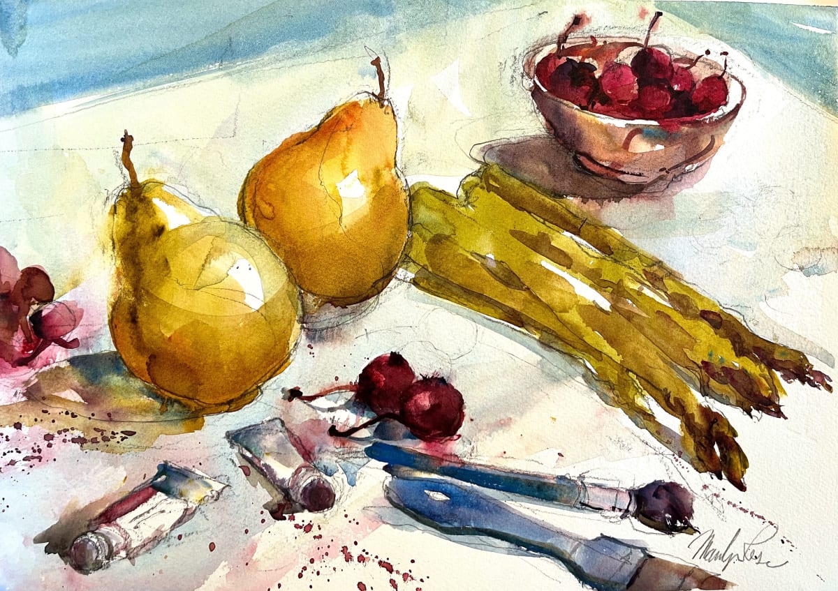 Asparagus and Pears 
