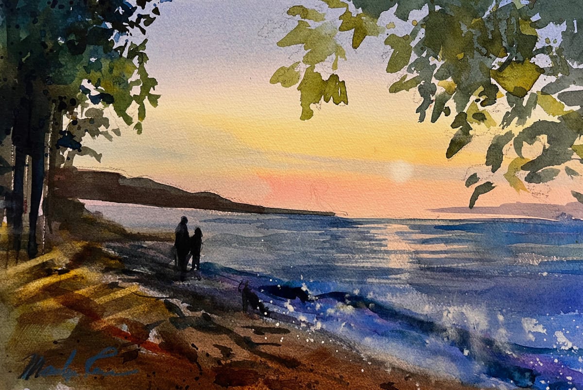 Walk Along the Beach 