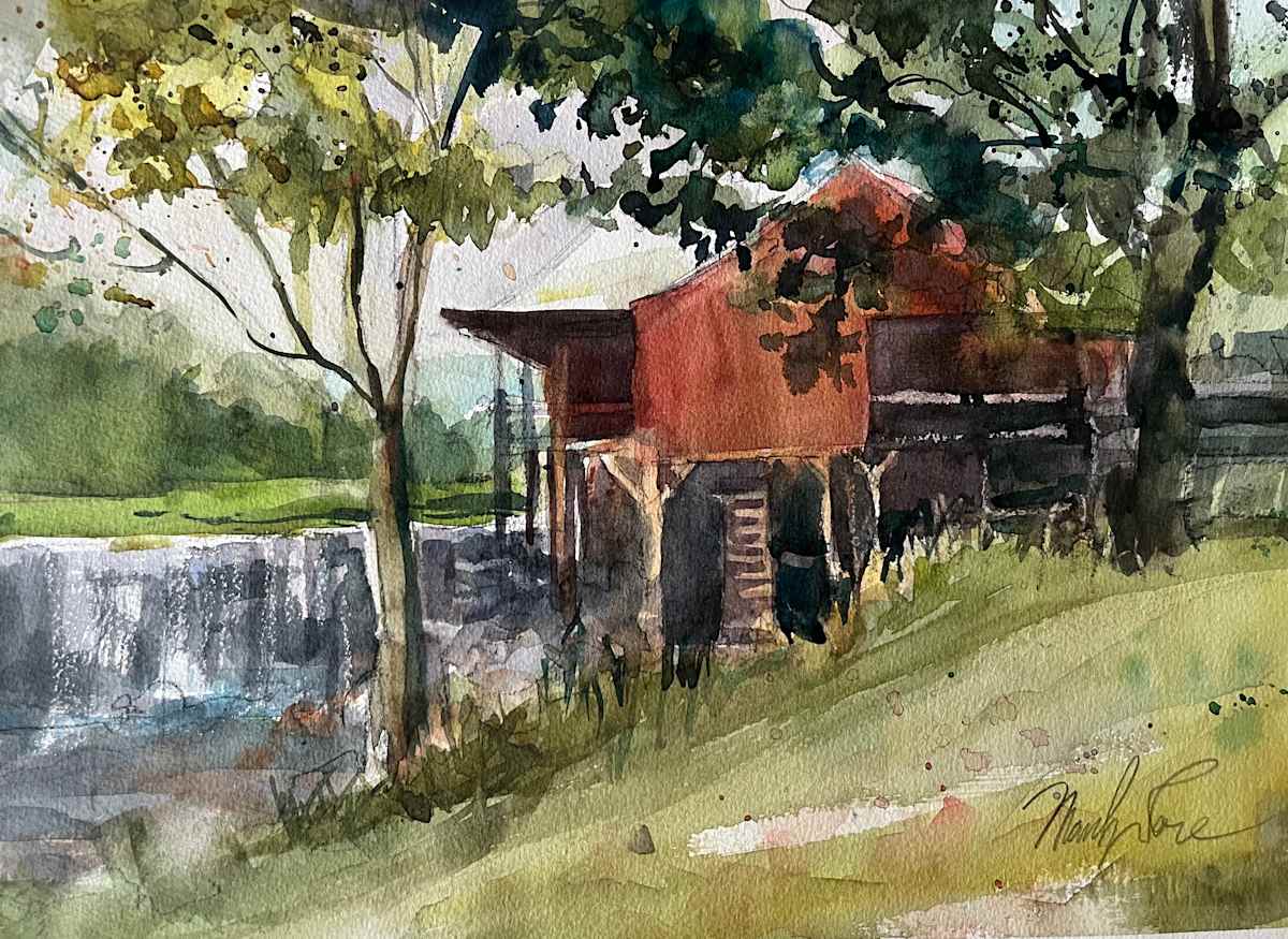 The Weston Mill by Marilyn Rose 