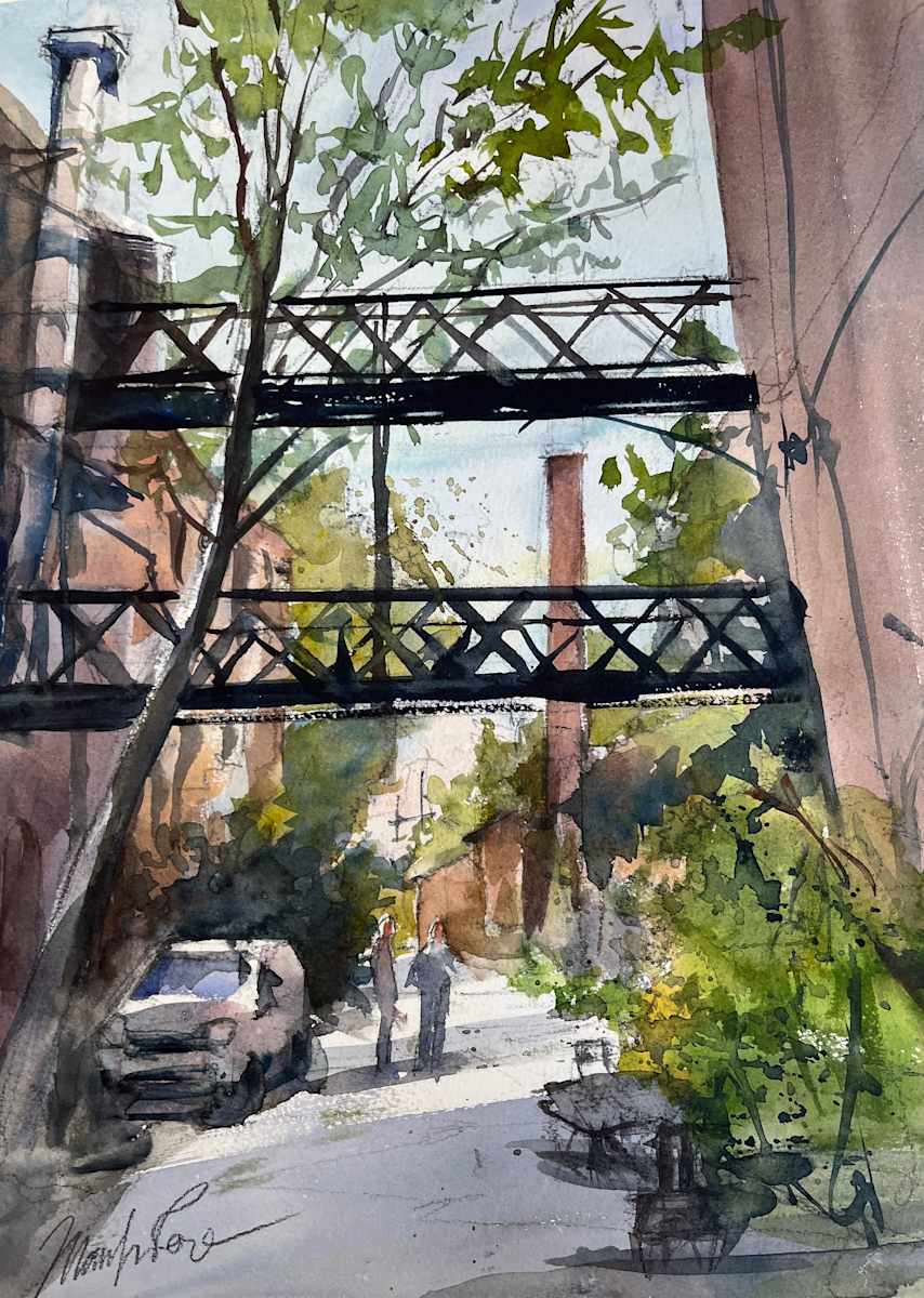 First Glimpse by Marilyn Rose 