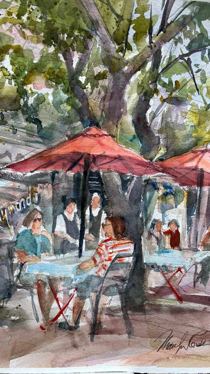 Lunch at Raymond's by Marilyn Rose 