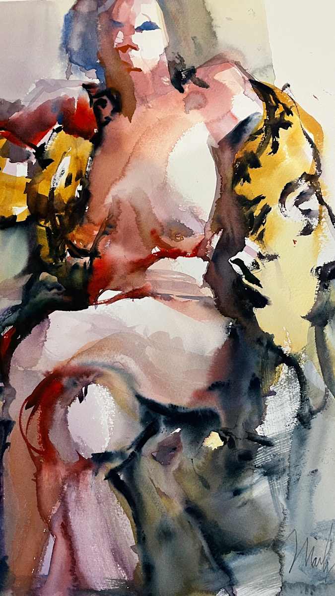 Sunday Morning Jazz #1 by Marilyn Rose 