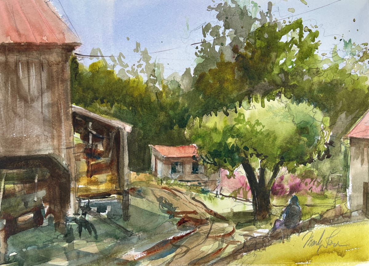 Afternoon at the Farm by Marilyn Rose 
