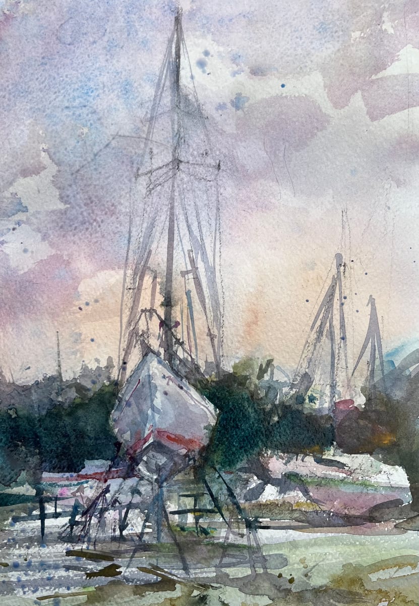 In Progress by Marilyn Rose 