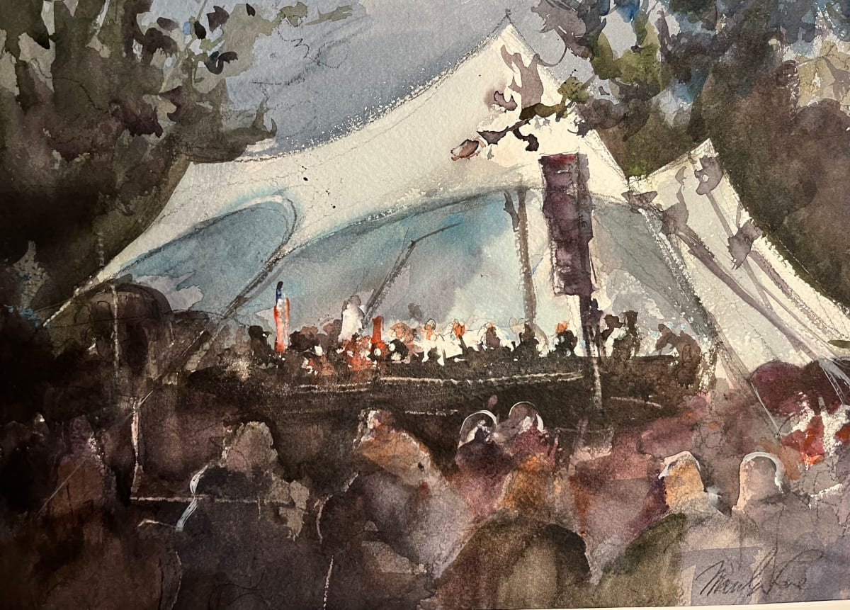 Symphony Under the Starts by Marilyn Rose 