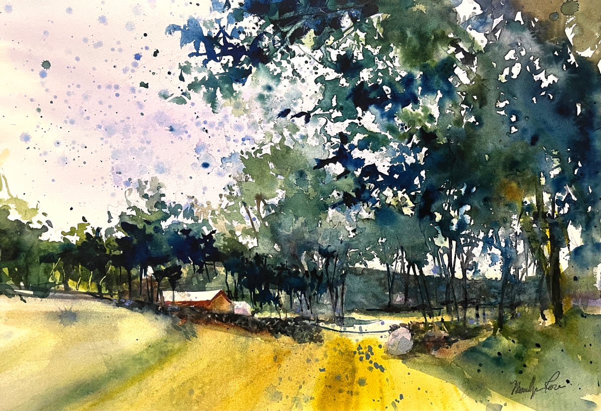 Rainy Day in Vermont by Marilyn Rose 