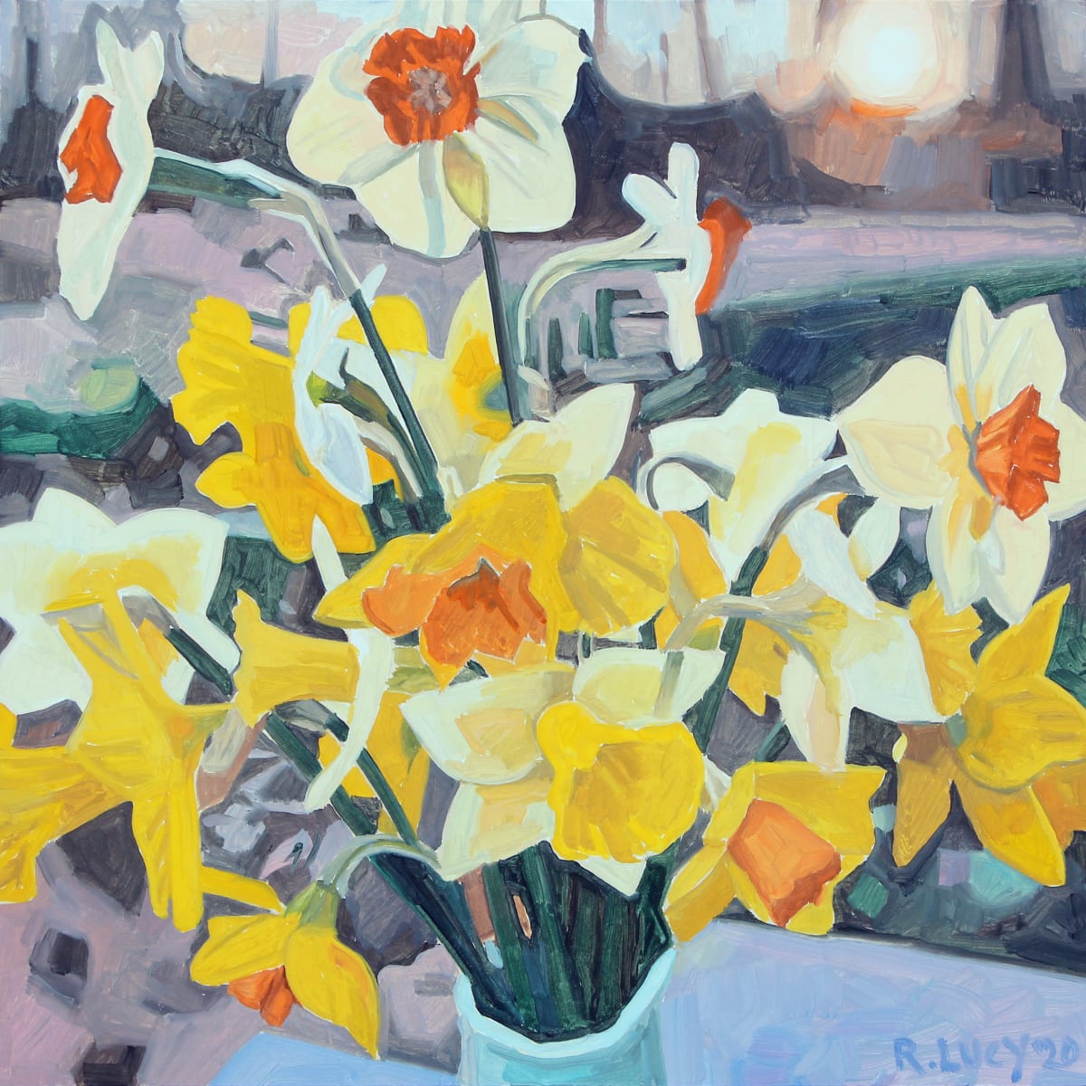 Daffodil Sunset (Third Version) 