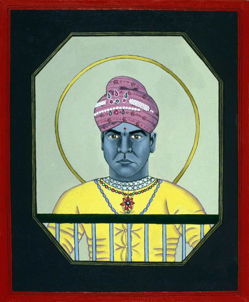 Self Portrait as Maharajah 