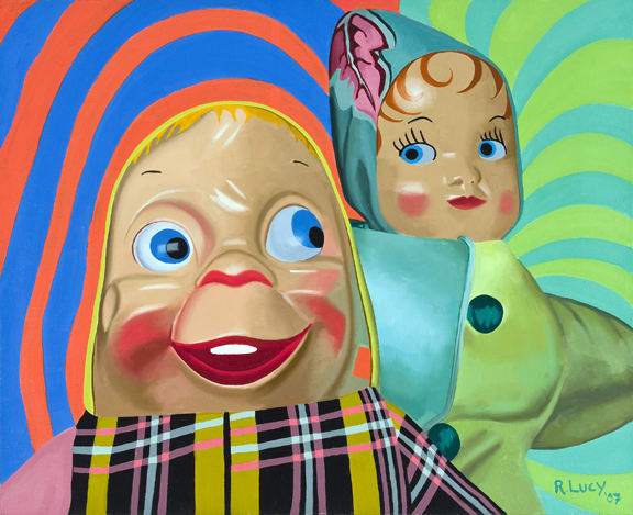 Two Dolls by Robert Lucy 