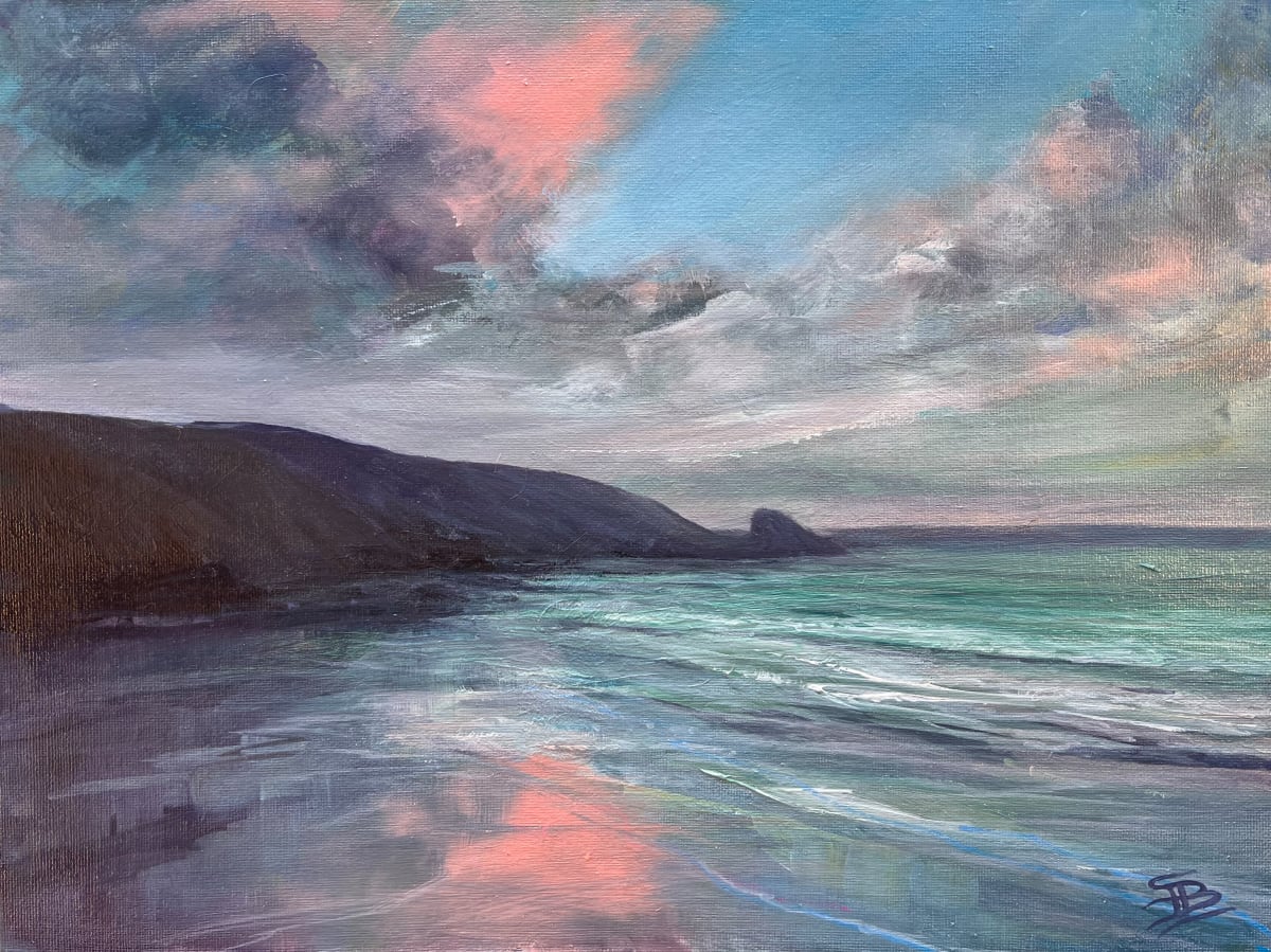 Starting today by Sarah Jane Brown  Image: Alone on the beach. Swirling thoughts and ideas can finally settle and find their place. This is the time to make big decisions, to draw a line in the sand, to make a fresh start.  x