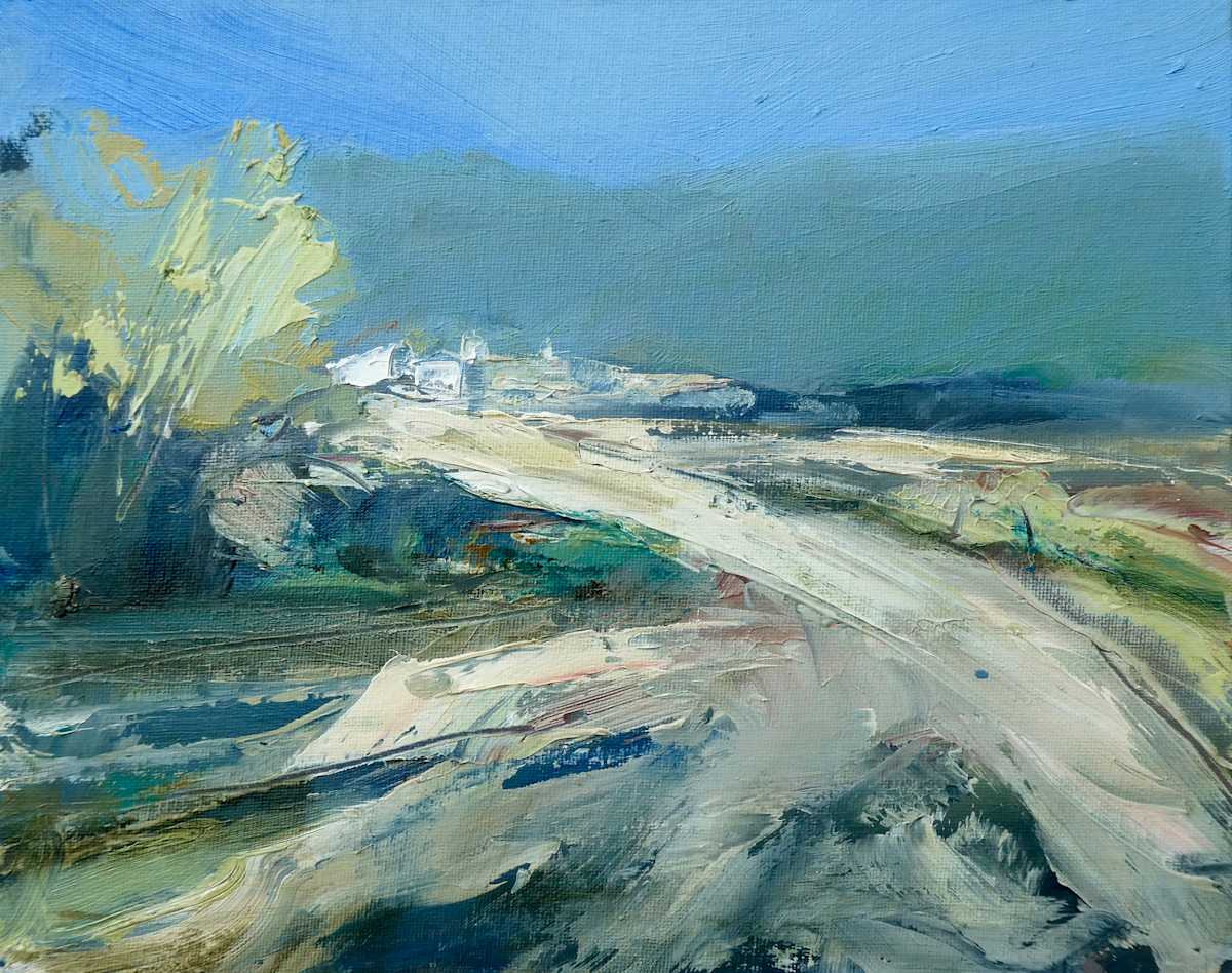 Walking back to Los Gasquez by Sarah Jane Brown, Image 1.