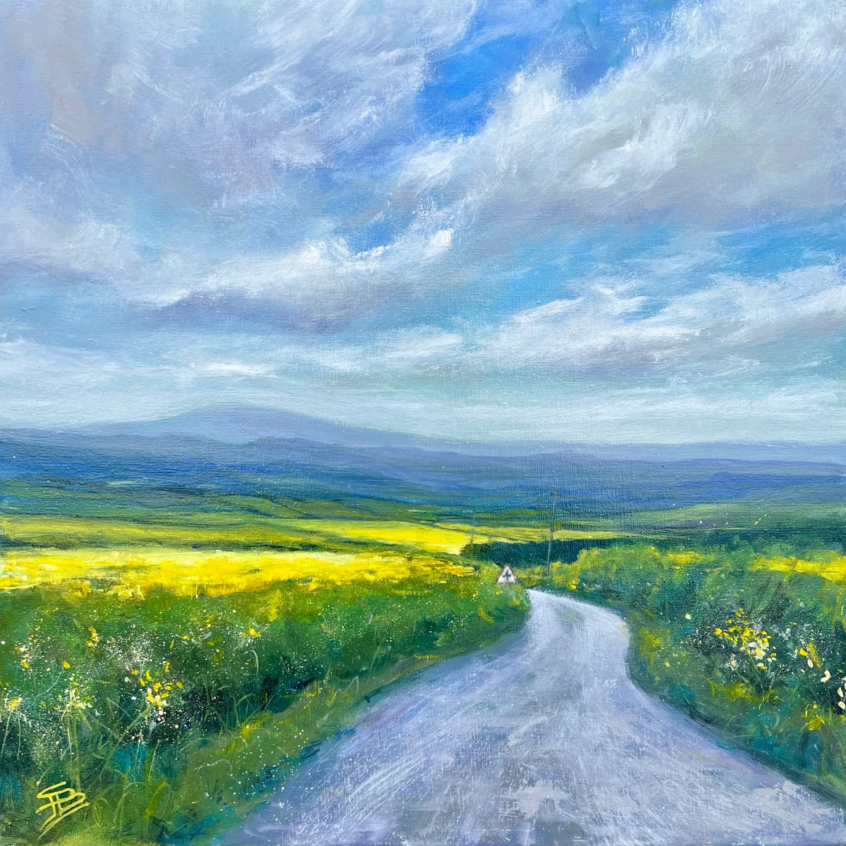 Towards a crossroads by Sarah Jane Brown 