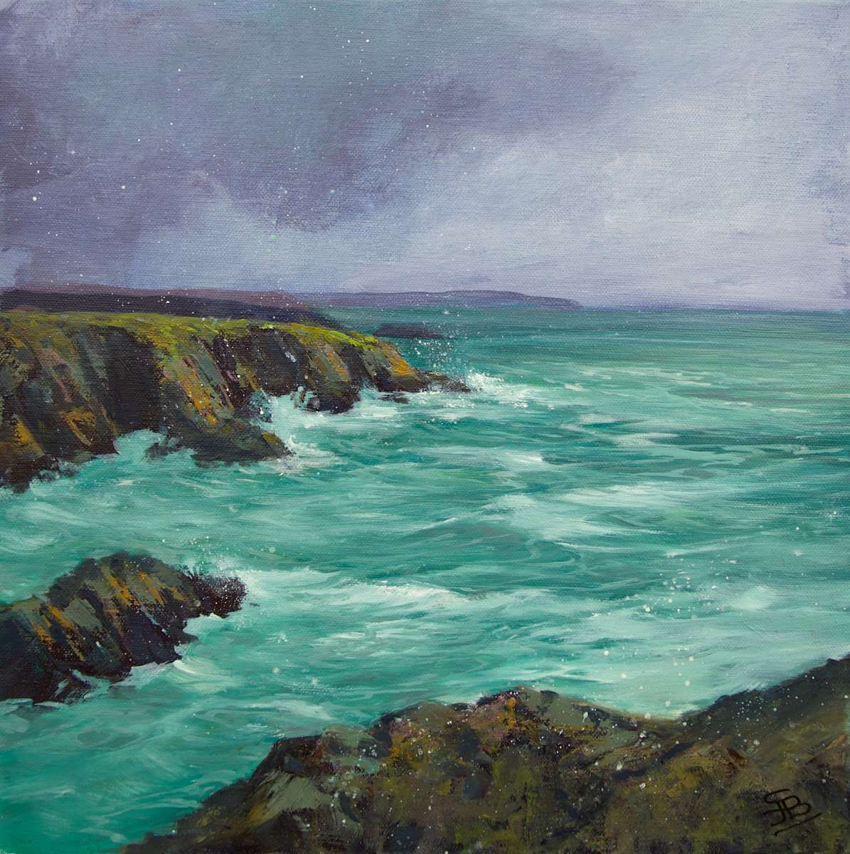 Wind-blown edge by Sarah Jane Brown, Image 1.