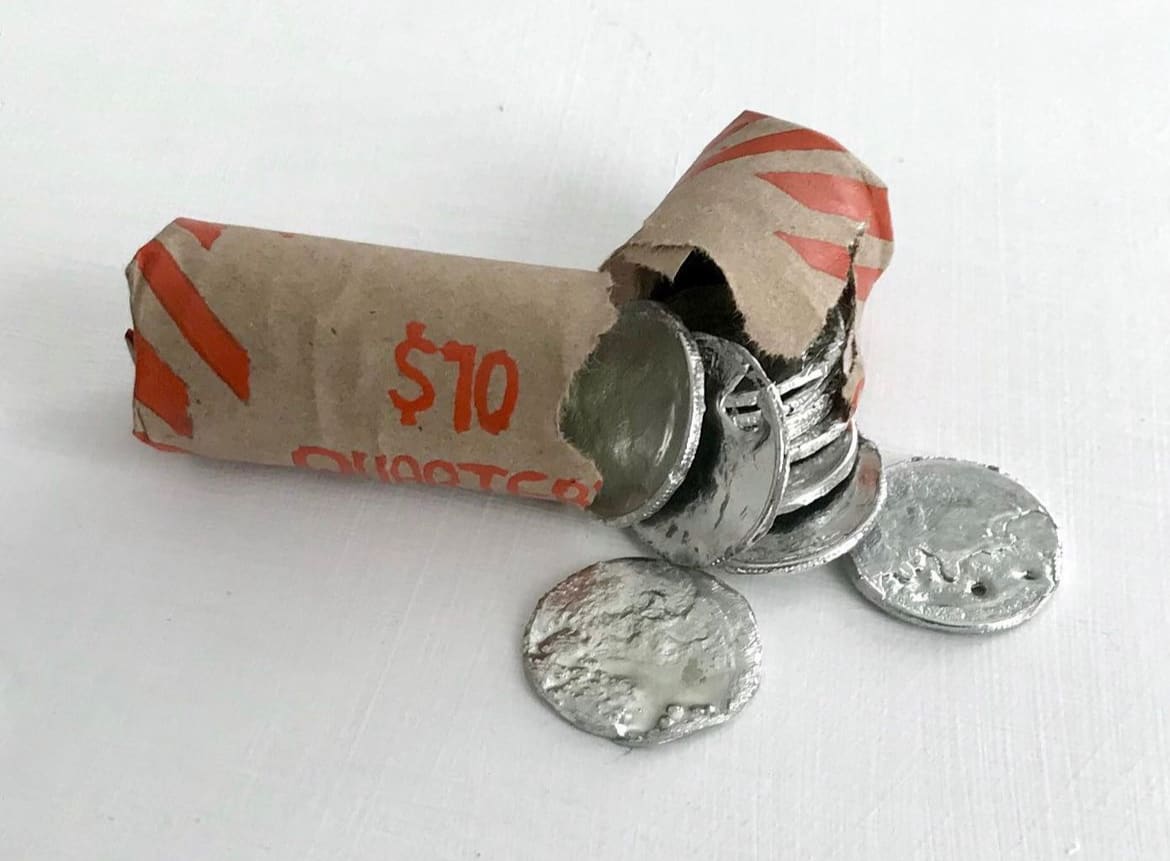 Classic Roll of Quarters by Ryan Garvey 
