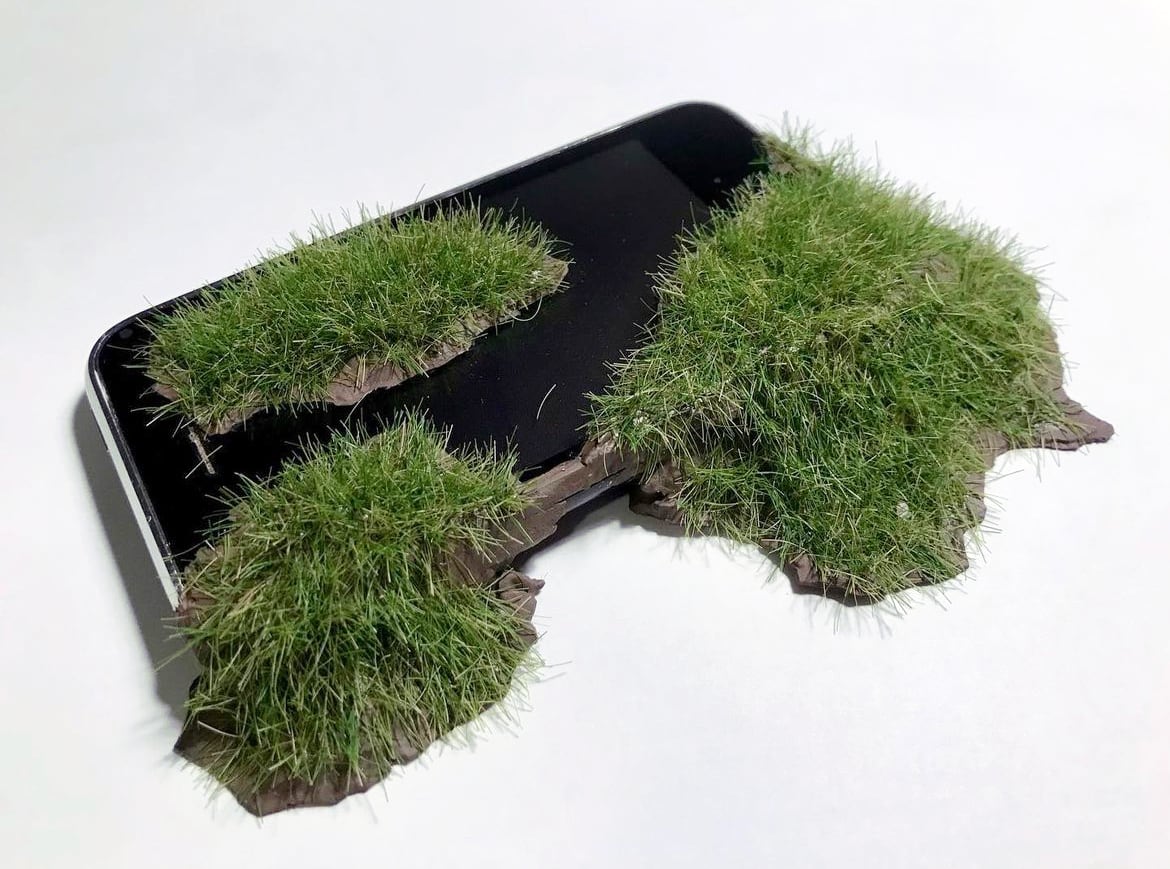 iPhone With Grass by Ryan Garvey 