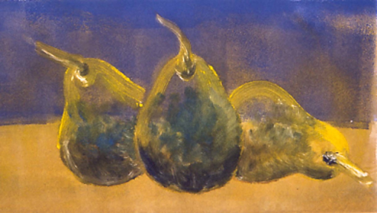 Three Pears by Casey Blanchard 