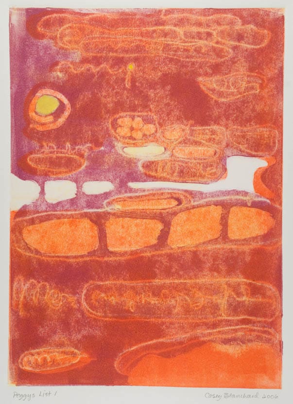 Peggy's List 1 by Casey Blanchard, Image 1.