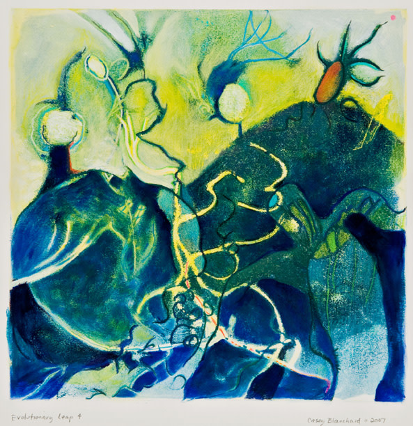 Evolutionary Leap 4 by Casey Blanchard 