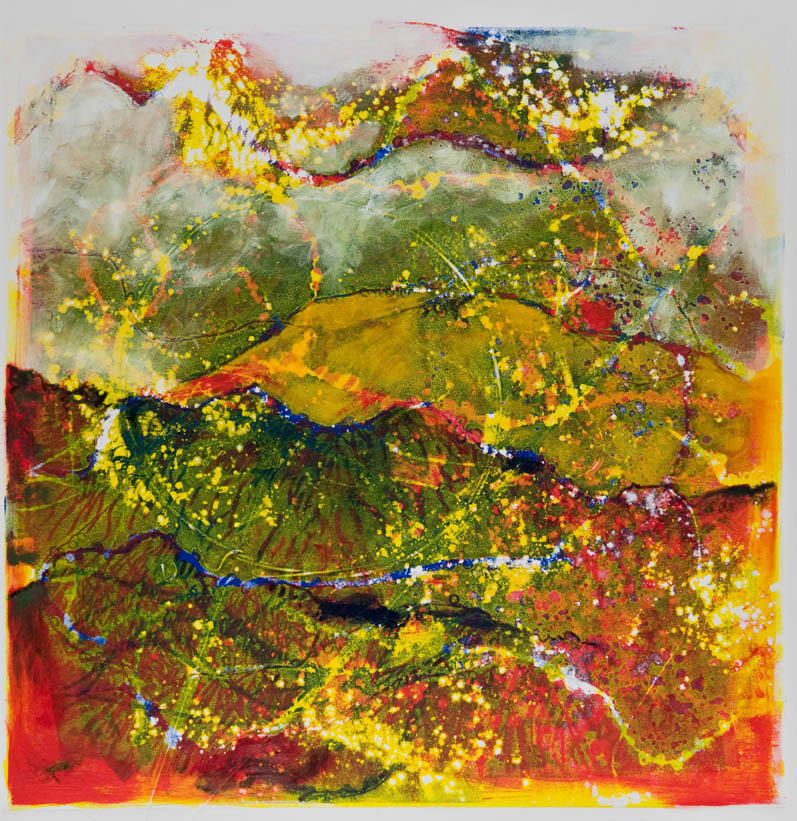 For Rumi: Over There 1 by Casey Blanchard 