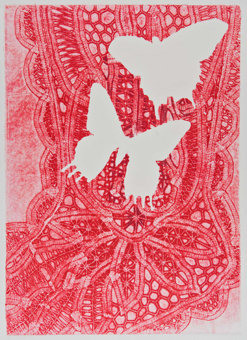 Red Butterflies 2 by Casey Blanchard, Image 1.