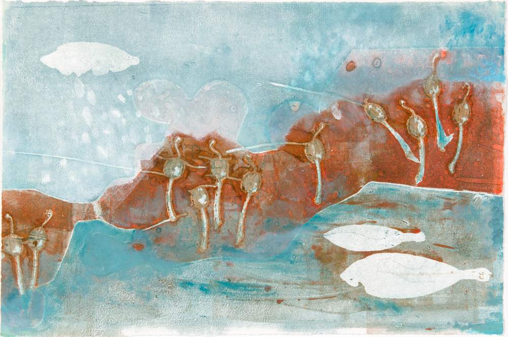 Rhodo Pods 6 by Casey Blanchard, Image 1.