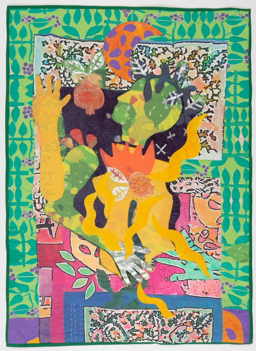 Self Portrait with Pomegranates by Susie Monday, Image 1.