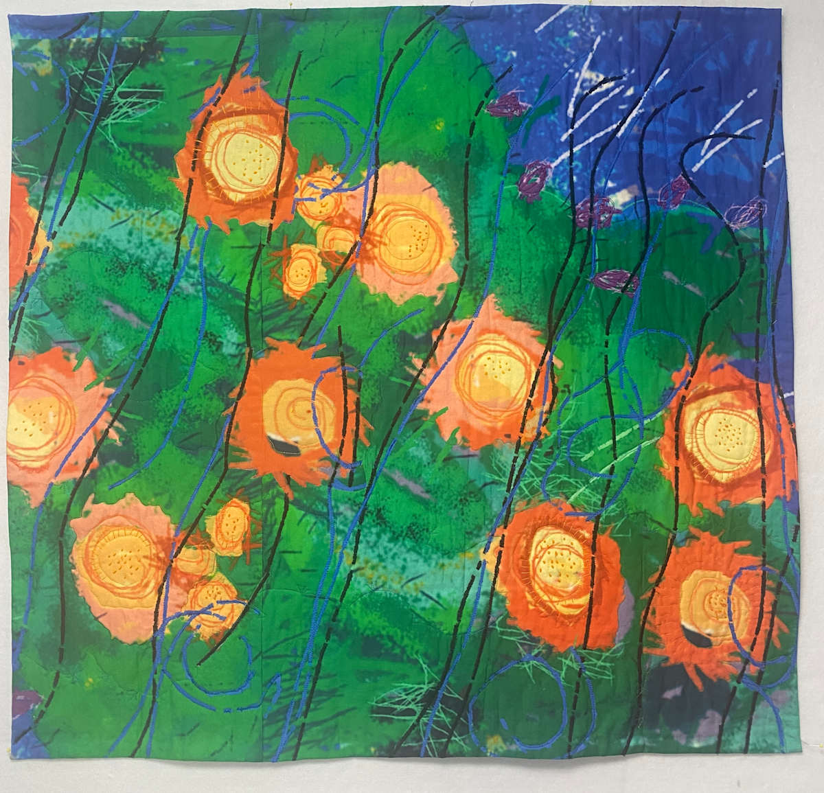 Prickly Pear, Desert Wind by Susie Monday  Image: Prickly Pear, Desert Wind